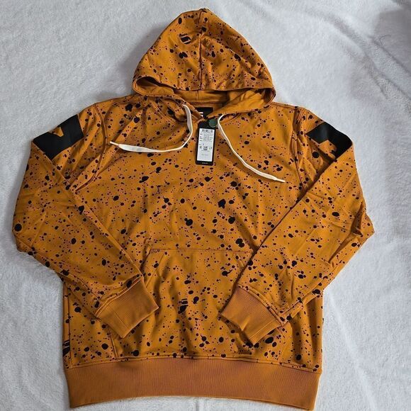 300 NWT G Star Raw Splatter Graphic Hoodie Size Large - Picture 3 of 9